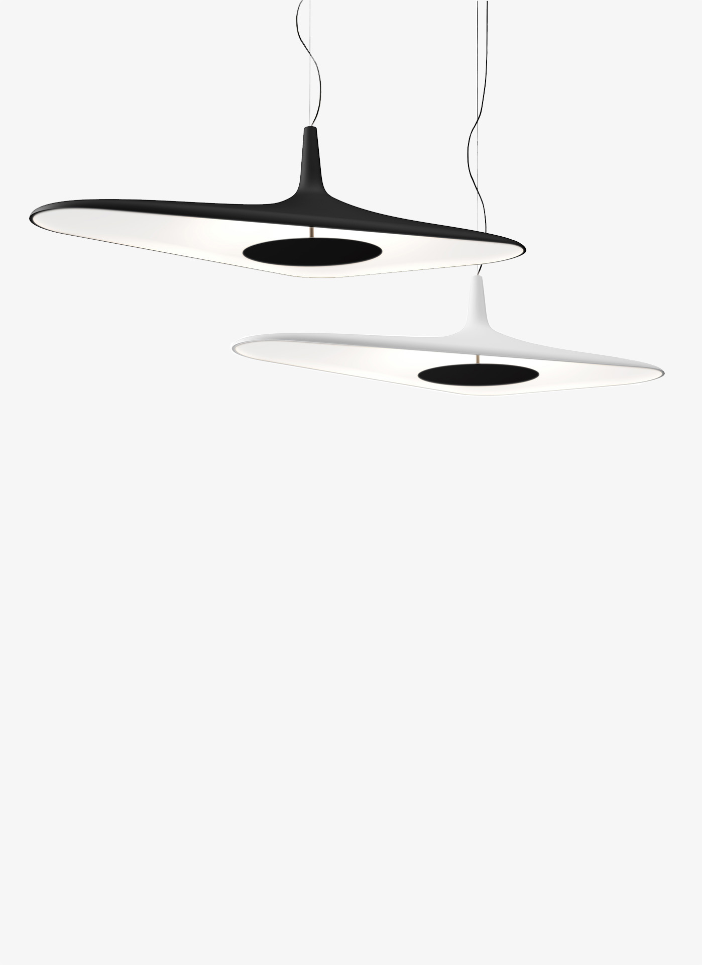 Soleil Noir - Design pendant lamps - Studio Odile Decq - Luceplan